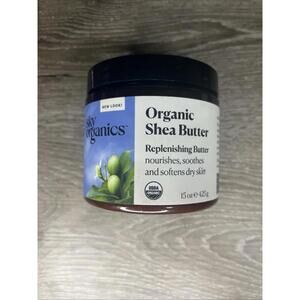 Sky Organics Organic Raw Pure 100% Shea Butter Soften Moisturize Body Face 15 oz